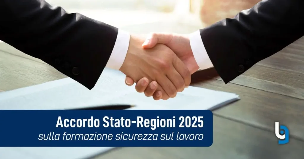 Accordo Stato-Regioni 2025 sulla formazione sicurezza sul lavoro