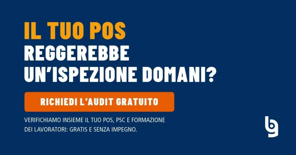 POS obbligatorio cantiere